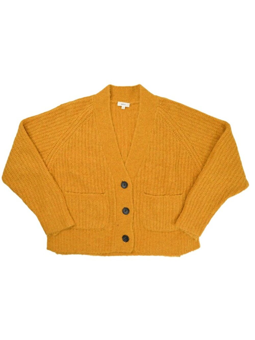A.L.C. Cleveland Cardigan in Mustard